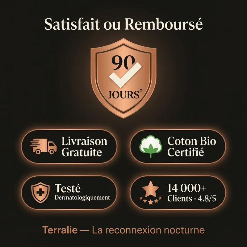 Terralie — Drap plat — dp_12_garantie