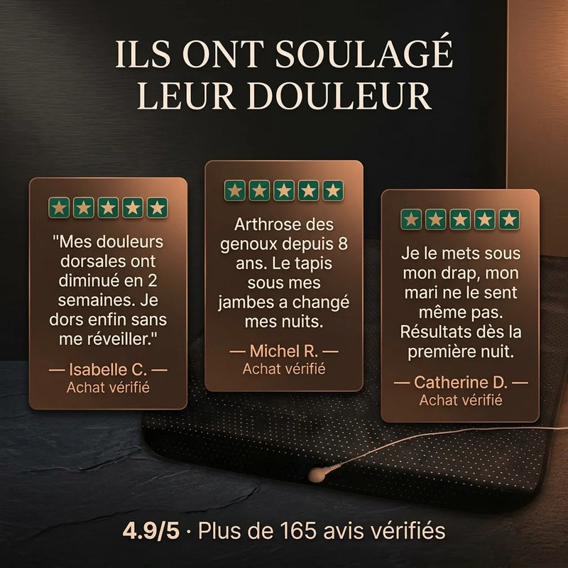 Terralie — Natte de mise à la terre — 11 social proof